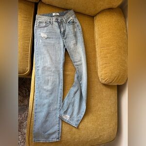 JBD Light Blue Distressed Women Jeans